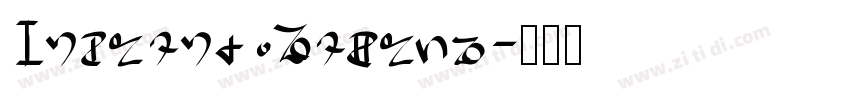 Ancient Medium字体转换